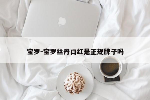 宝罗-宝罗丝丹口红是正规牌子吗