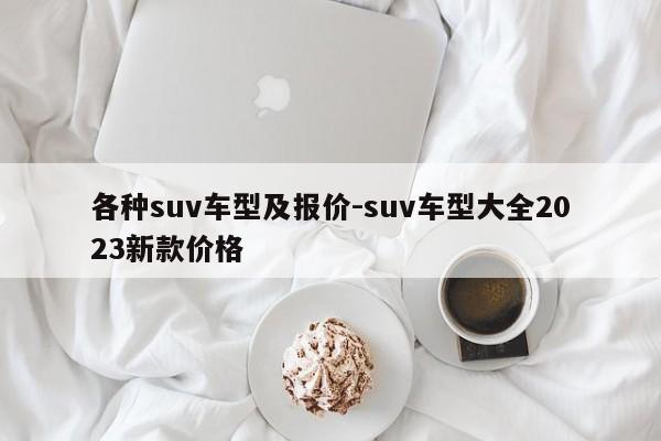 各种suv车型及报价-suv车型大全2023新款价格